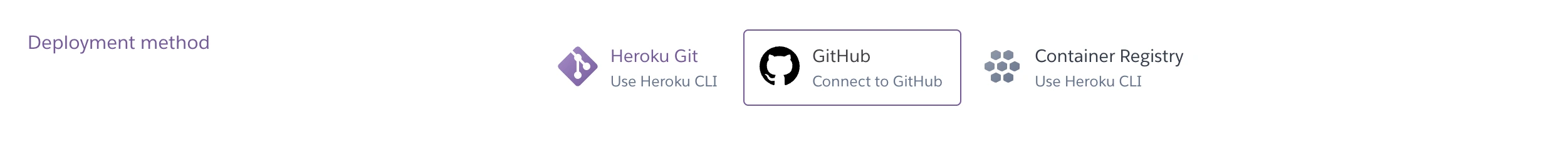 deploy heroku github connection